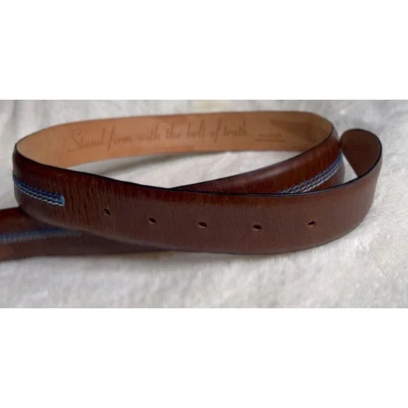 John Fluevog Unisex Leather with blue stitches size 36 - Picture 10 of 11